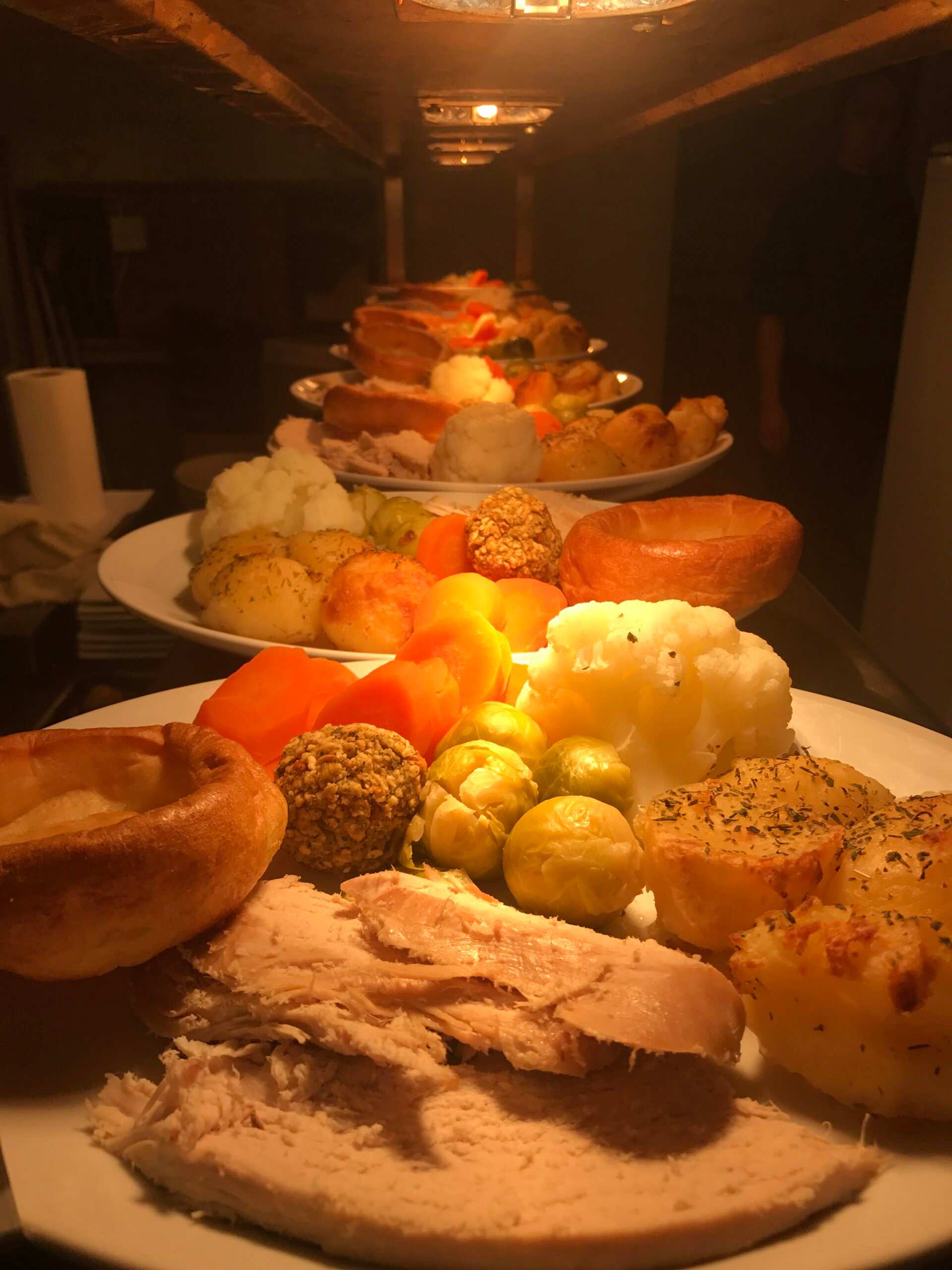 Sunday roast dinners
